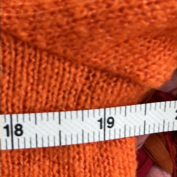 Signé Woman Orange Knit Sweater - Picture 4 of 8